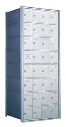 32 Door Commercial Horizontal Mailbox