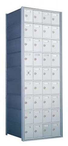 36 Door Commercial Horizontal Mailboxes