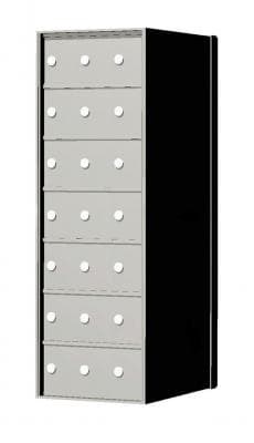 Rear-loading Private Use Horizontal Mailboxes – 21 Doors