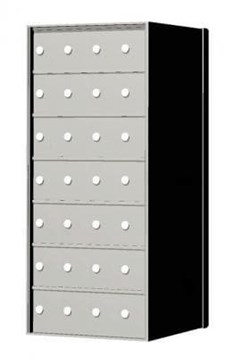 Rear-loading Private Use Horizontal Mailboxes – 28 Doors
