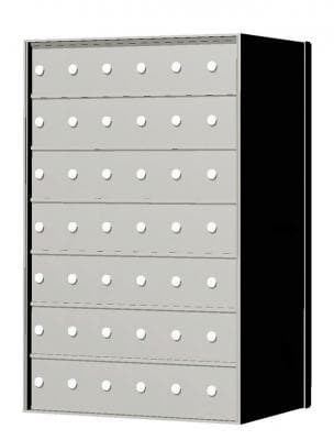 Rear-loading Private Use Horizontal Mailboxes – 42 Doors