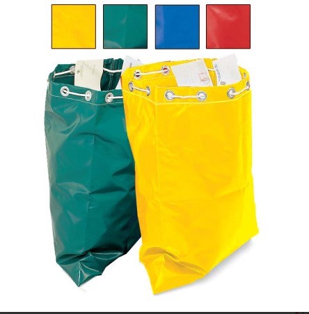 26" Colored Vinyl Mail Bags for Mailrooms