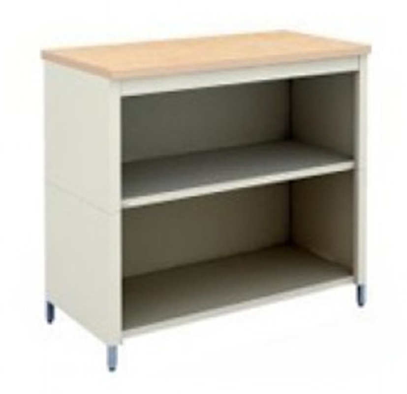 30-Inch Extra Deep Mailroom Table with 2 Lower Shelves