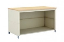 48-Inch Extra Deep Open Storage Adjustable Table with Lower Shelf