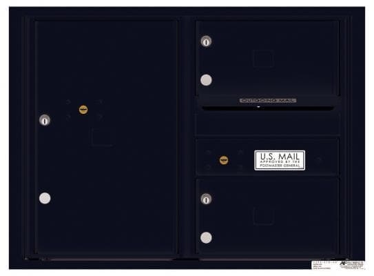 Versatile ™ 4C Mailbox – 6-Doors High – 2 Tenant Mailboxes