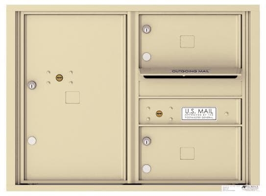 Versatile ™ 4C Mailbox – 6-Doors High – 2 Tenant Mailboxes