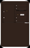 4C06D-04 4C Horizontal Depot Mailbox Dark Bronze