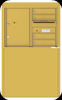 4C06D-04 4C Horizontal Depot Mailbox Gold Speck
