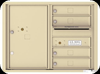 Versatile ™ 4C Mailbox – 6-Doors High – 4 Tenant Mailboxes