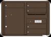 Versatile ™ 4C Mailbox – 6-Doors High – 5 Tenant Mailboxes