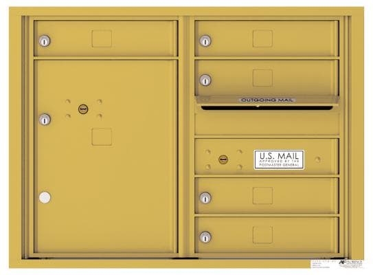 Versatile ™ 4C Mailbox – 6-Doors High – 5 Tenant Mailboxes