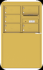 4C06D-05X-D 4C Horizontal Depot Mailbox Gold Speck