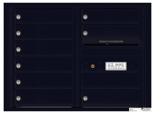 Versatile ™ 4C Mailbox – 6-Doors High – 9 Tenant Mailboxes