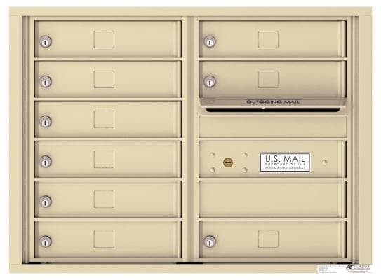 Versatile ™ 4C Mailbox – 6-Doors High – 9 Tenant Mailboxes