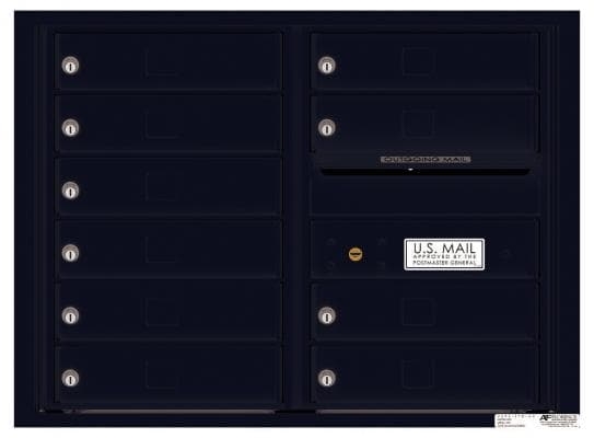 Versatile ™ 4C Mailbox – 6-Doors High – 10 Tenant Mailboxes