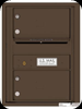 Versatile ™ 4C Mailbox – 6-Doors High – 2 Tenant Mailboxes