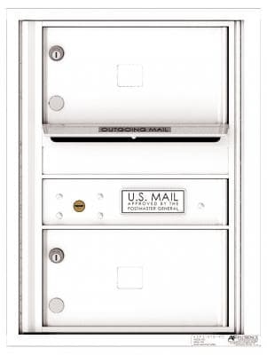 Versatile ™ 4C Mailbox – 6-Doors High – 2 Tenant Mailboxes