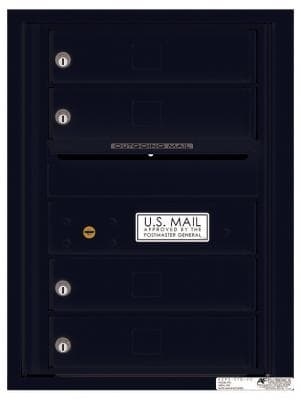 Versatile ™ 4C Mailbox – 6-Doors High – 4 Tenant Mailboxes