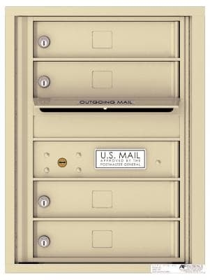 Versatile ™ 4C Mailbox – 6-Doors High – 4 Tenant Mailboxes