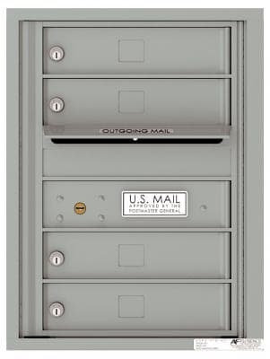 Versatile ™ 4C Mailbox – 6-Doors High – 4 Tenant Mailboxes