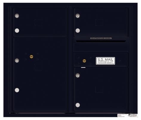 Versatile ™ 4C Mailbox – 7-Doors High – 3 Tenant Mailboxes