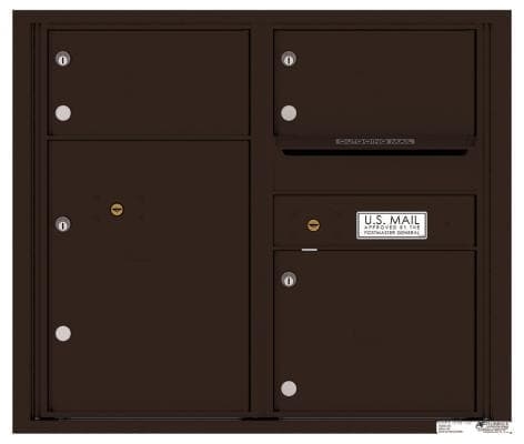Versatile ™ 4C Mailbox – 7-Doors High – 3 Tenant Mailboxes
