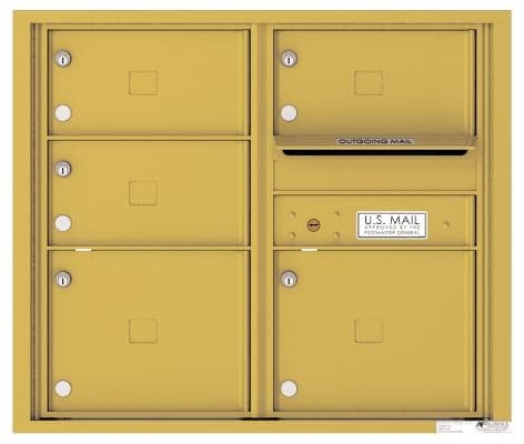 Versatile ™ 4C Mailbox – 7-Doors High – 5 Tenant Mailboxes