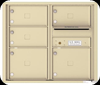 Versatile ™ 4C Mailbox – 7-Doors High – 5 Tenant Mailboxes
