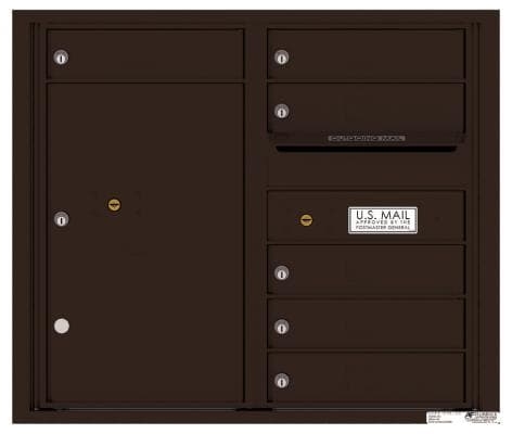 Versatile ™ 4C Mailbox – 7-Doors High – 6 Tenant Mailboxes