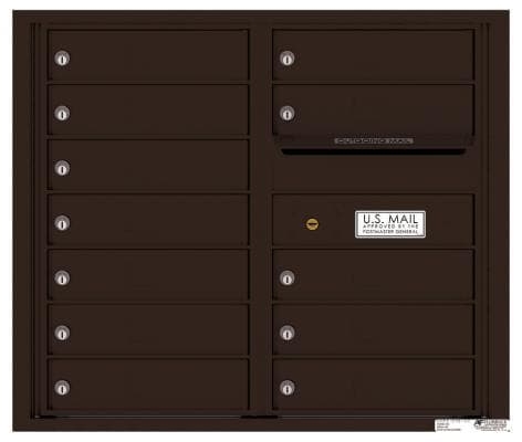 Versatile ™ 4C Mailbox – 7-Doors High – 12 Tenant Mailboxes