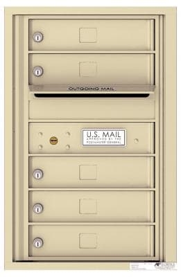 Versatile ™ 4C Mailbox – 7-Doors High – 5 Tenant Mailboxes