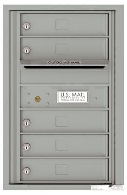Versatile ™ 4C Mailbox – 7-Doors High – 5 Tenant Mailboxes
