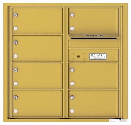 Versatile ™ 4C Mailbox – 8-Doors High – 7 Tenant Mailboxes