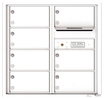 Versatile ™ 4C Mailbox – 8-Doors High – 7 Tenant Mailboxes