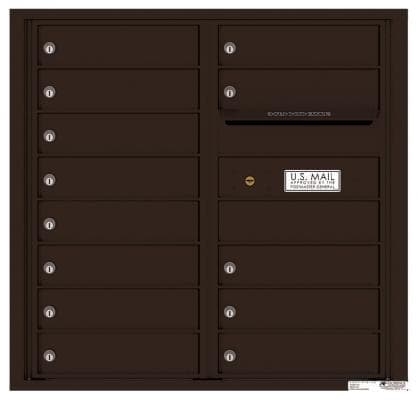 Versatile ™ 4C Mailbox – 8-Doors High – 13 Tenant Mailboxes
