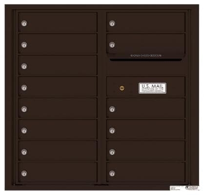 Versatile ™ 4C Mailbox – 8-Doors High – 14 Tenant Mailboxes