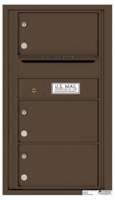 Versatile ™ 4C Mailbox – 8-Doors High – 3 Tenant Mailboxes