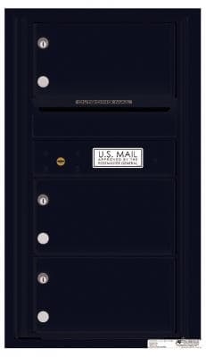 Versatile ™ 4C Mailbox – 8-Doors High – 3 Tenant Mailboxes