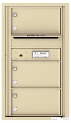 Versatile ™ 4C Mailbox – 8-Doors High – 3 Tenant Mailboxes
