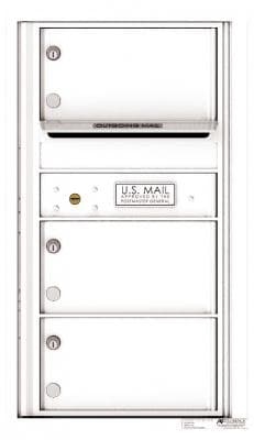 Versatile ™ 4C Mailbox – 8-Doors High – 3 Tenant Mailboxes