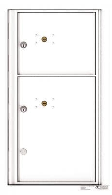 Versatile ™ 4C Mailbox – 8-Doors High – 2 Parcel Lockers