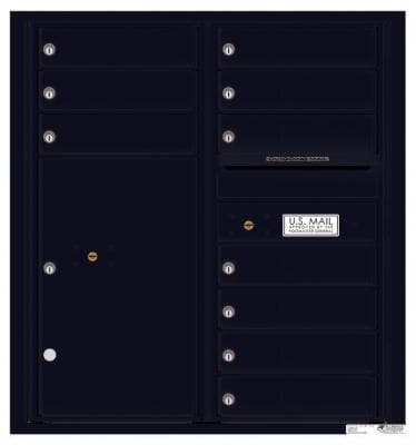 Versatile ™ 4C Mailbox – 9-Doors High – 10 Tenant Mailboxes
