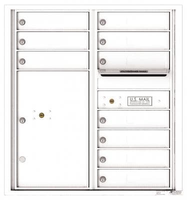 Versatile ™ 4C Mailbox – 9-Doors High – 10 Tenant Mailboxes