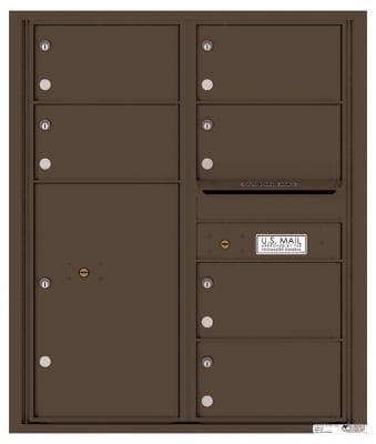Versatile ™ 4C Mailbox – 10-Doors High – 6 Tenant Mailboxes