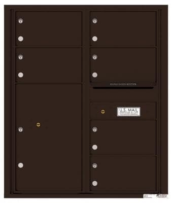Versatile ™ 4C Mailbox – 10-Doors High – 6 Tenant Mailboxes
