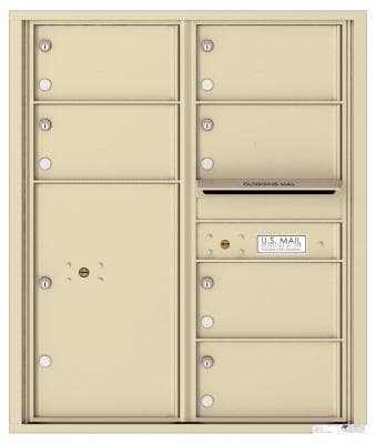 Versatile ™ 4C Mailbox – 10-Doors High – 6 Tenant Mailboxes