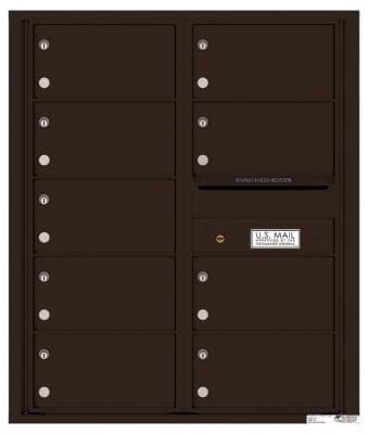 Versatile ™ 4C Mailbox – 10-Doors High – 9 Tenant Mailboxes