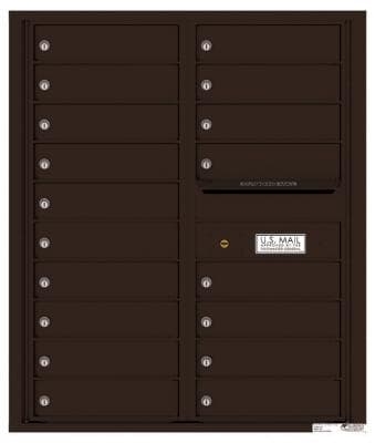Versatile ™ 4C Mailbox – 10-Doors High – 18 Tenant Mailboxes