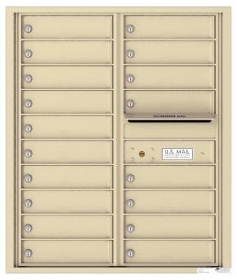 Versatile ™ 4C Mailbox – 10-Doors High – 18 Tenant Mailboxes