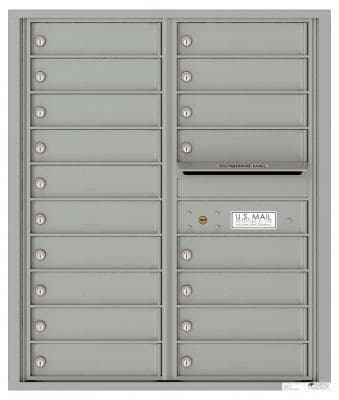 Versatile ™ 4C Mailbox – 10-Doors High – 18 Tenant Mailboxes